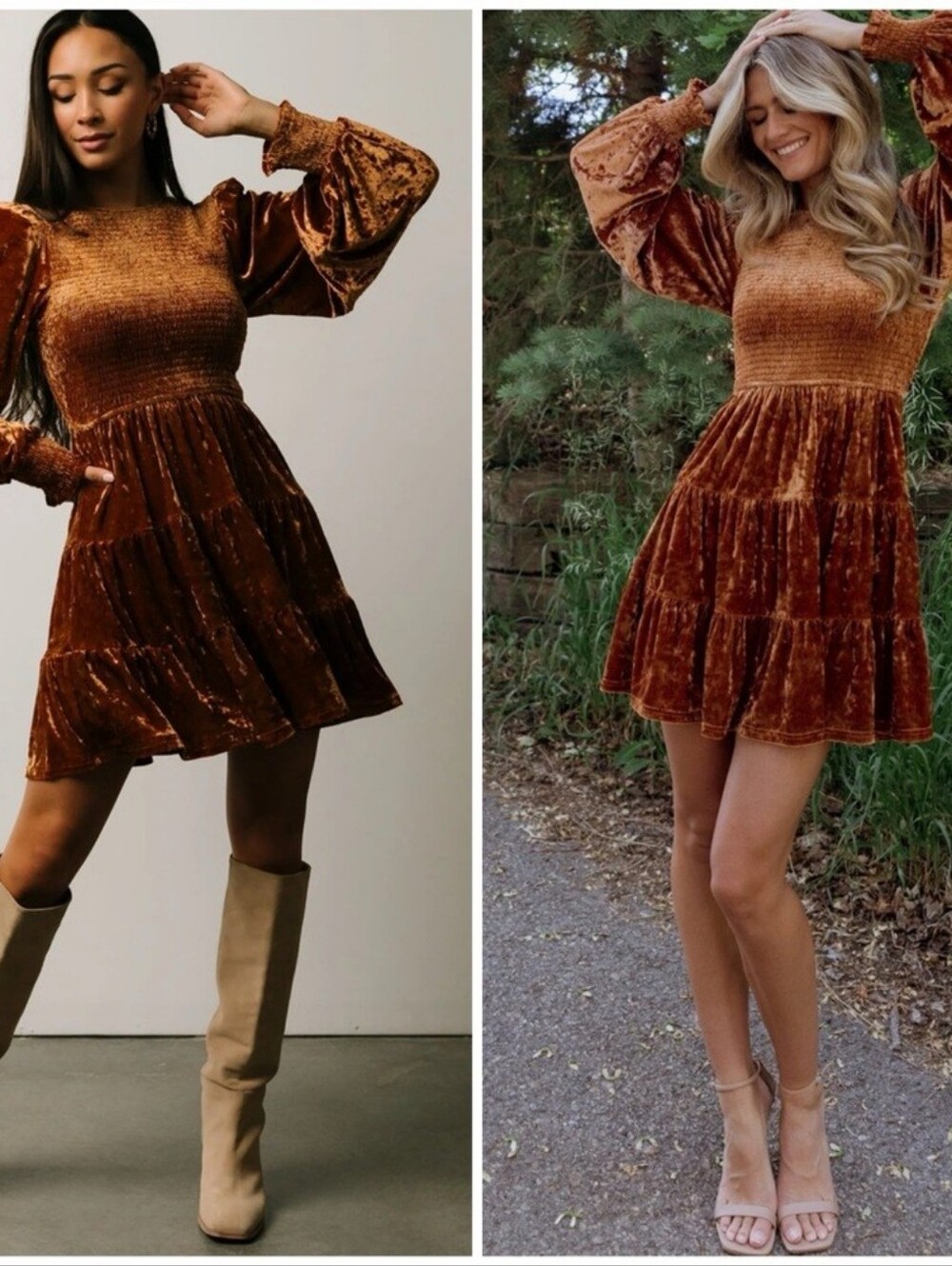 Baltic Born Crushed Velvet Kelee Dress - Picture 7 of 10